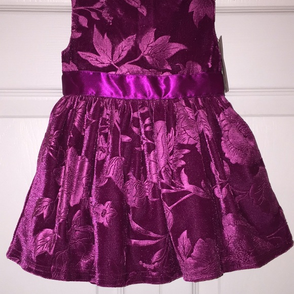 Infant Girls George Holiday Christmas Dress Size 6-12 Months - Picture 3 of 16